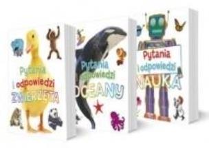 Okładka książki Pakiet:Pytania i odpowiedzi Oceany/Nauka/Zwierzęta