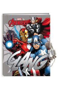 Okładka książki Pamiętnik z kłódką Avengers