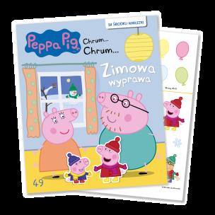 Okładka książki Peppa Pig Chrum Chrum….Zimowa wyprawa.ACTIVITY