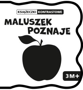 Okładka książki PIANKI KONTRASTOWE Maluszek poznaje 3M+