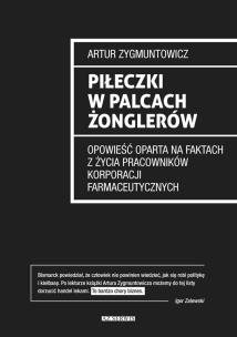 Okładka książki Piłeczki w palcach żonglerów
