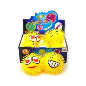 Opakowanie Piłka gniotek z buzią 18 cm mix wzorów