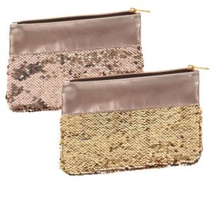 Okładka książki Piórnik saszetka cekiny