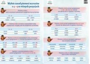 Plansze ortograficzne - zestaw 12 plansz. Wydawca: Wydawnictwo Pryzmat. Multiszop.pl Opakowanie Plansze ortograficzne - zestaw 12 plansz