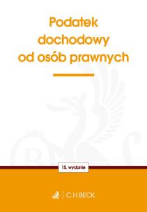 Okładka książki Podatek dochodowy od osób prawnych