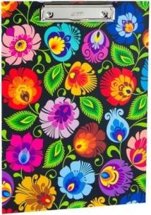 Opakowanie Podkładka z klipem - łowicka czarna FOLKSTAR