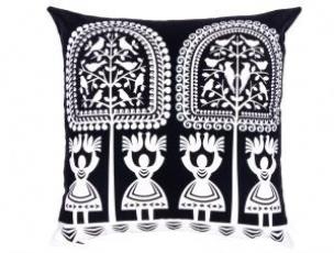 Opakowanie Poduszka - krupie baby czarna FOLKSTAR