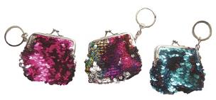 Opakowanie Portfelik cekinowy mix kolorów