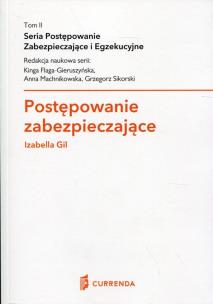 Okładka książki Postępowanie zabezpieczające