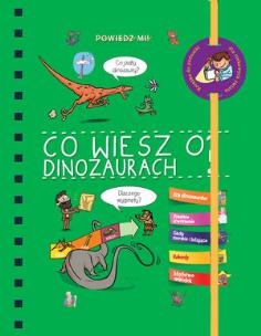 Okładka książki Powiedz mi! Czy wiesz o dinozaurach?