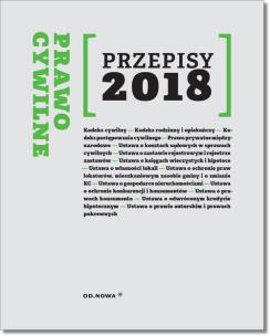 Okładka książki Prawo cywilne Przepisy 2018