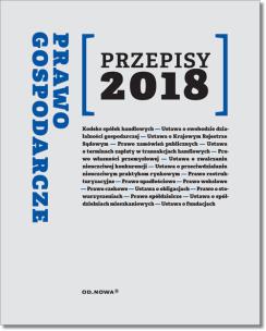 Okładka książki Prawo gospodarcze Przepisy 2018