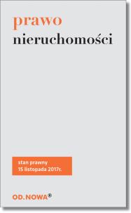 Okładka książki Prawo Nieruchmości broszura 17/11