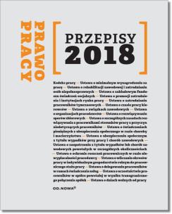Okładka książki Prawo pracy Przepisy 2018