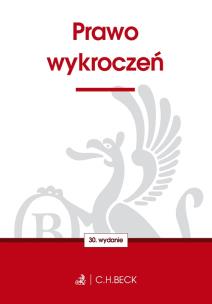 Okładka książki Prawo wykroczeń