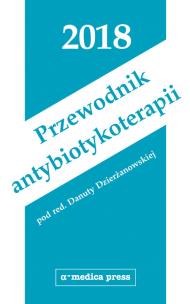 Okładka książki Przewodnik antybiotykoterapii 2018