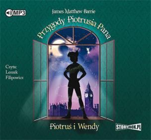 Okładka książki Przygody Piotrusia Pana. Piotruś i Wendy - Audiobook