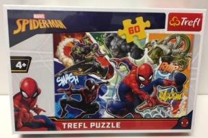 Opakowanie Puzzle 60 Waleczny Spider-Man TREFL