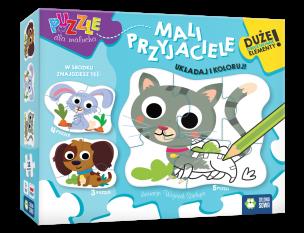 Opakowanie Puzzle dla malucha. Mali przyjaciele