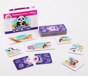 Opakowanie Puzzle domino - Zwierzaki