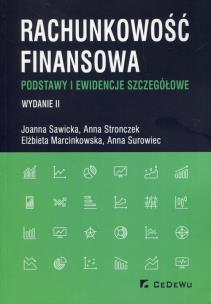 Okładka książki Rachunkowość finansowa Podstawy i ewidencje szczegółowe