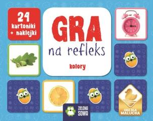 Okładka książki Rosnę i poznaję Gra na refleks Kolory