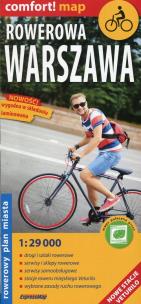 Opakowanie Rowerowa Warszawa rowerowy plan miasta 1:29 000