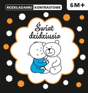 Okładka książki ROZKŁADANKI  KONTRASTOWE Świat dzidziusia 6M+