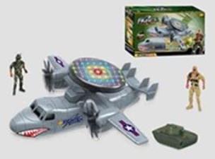 Opakowanie Samolot wojskowy 3D