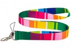 Opakowanie Smycz do kluczy - pasiak łowicki 2cm FOLKSTAR