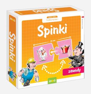 Okładka książki Spinki - Zawody