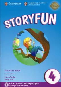 Okładka książki Storyfun 4 Teacher's Book with Audio