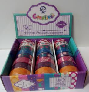 Opakowanie Taśma dekoracyjna brokatowa Fancy (24szt) ASTRA