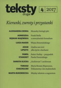 Opakowanie Teksty drugie 4/2017