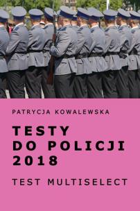 Okładka książki Testy do policji 2018