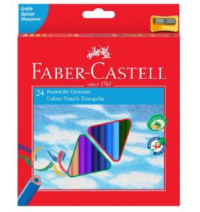 Opakowanie Trójkątne kredki Eco 24 kolory