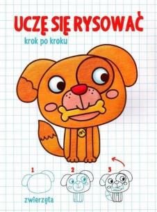 Okładka książki Uczę się rysować - Zwierzęta
