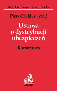 Okładka książki Ustawa o dystrybucji ubezpieczeń Komentarz
