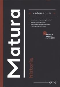 Okładka książki Vademecum matura Historia 2018