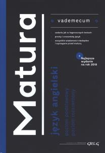 Okładka książki Vademecum matura Język angielski 2018