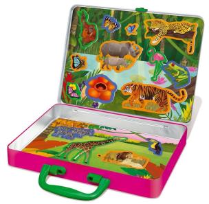 Opakowanie Walizka z magnesami - Dzikie zwierzęta