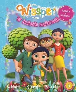 Okładka książki Wissper.W świecie zwierząt. ACTIVITY