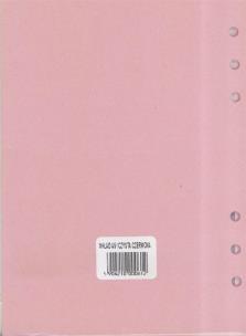 Opakowanie Wkład do organizera A5 Czysta czerwona ANTRA