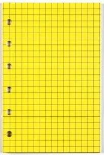 Opakowanie Wkład do organizera K Kratka żółta ANTRA