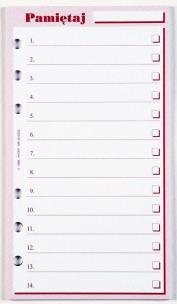 Opakowanie Wkład do organizera K Pamiętaj ANTRA