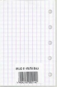 Opakowanie Wkład do organizera M Kratka biała ANTRA