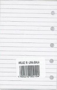 Opakowanie Wkład do organizera M Linia biała ANTRA