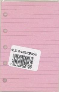 Opakowanie Wkład do organizera M Linia czerwona ANTRA