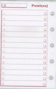 Opakowanie Wkład do organizera M Pamiętaj ANTRA