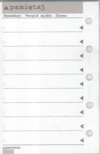 Opakowanie Wkład do organizera MEM/M Pamiętaj ANTRA